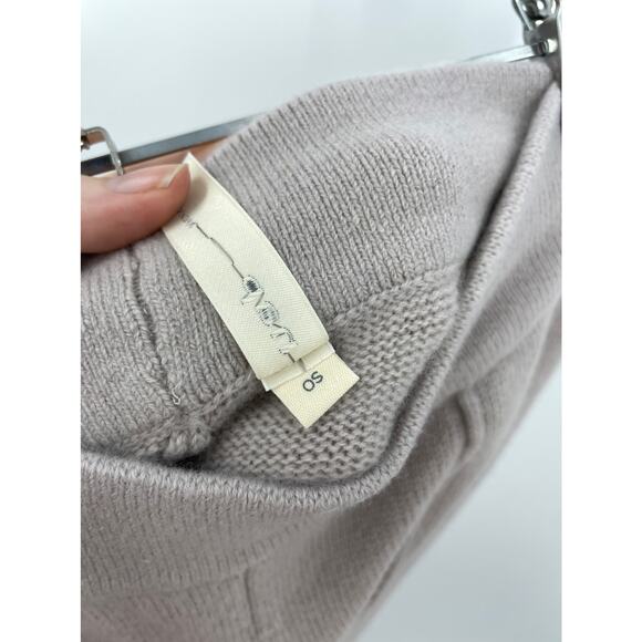 Nap Pants Womens OS Wool Flared Wide Leg Pink Pull On Elastic Waist Knit - Picture 4 of 6